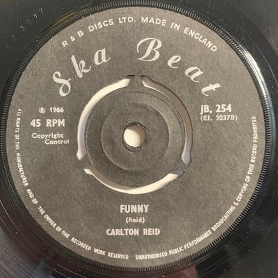 Carlton Reid - Turn On The Lights / Funny picture 2