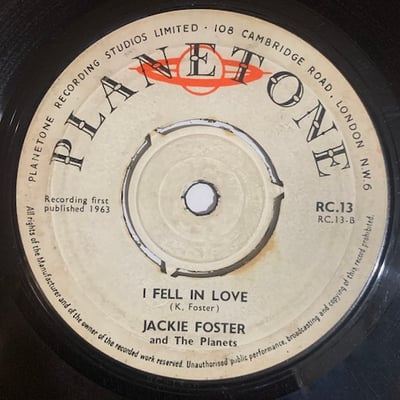 Jackie Foster, The Planets - Oh Leona / I Feel In Love picture 2