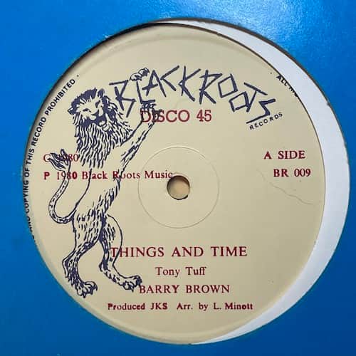 Barry Brown – Things And Time