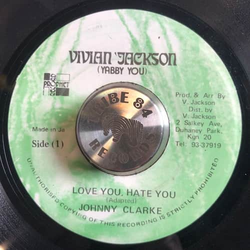 Johnny Clarke – Love You Hate You