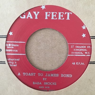Baba Brooks, Patsy Todd - A Toast To James Bond / True Love (Love So Divine) picture 2