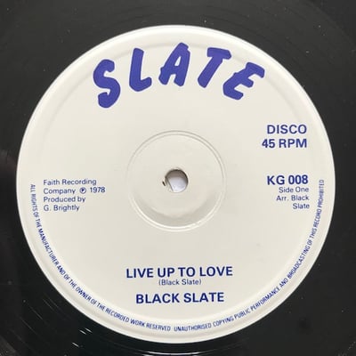 Black Slate - Live Up To Love picture 3