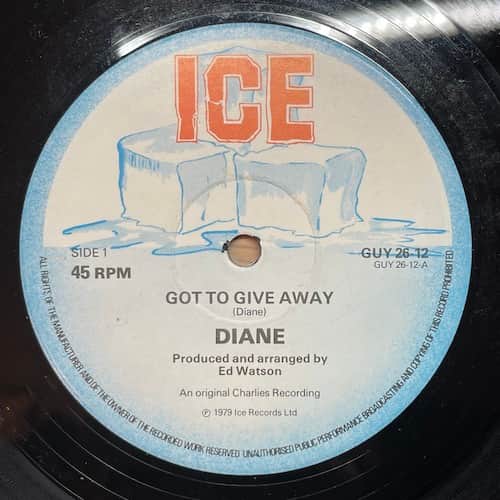 Singing Dianne – Got To Give Away