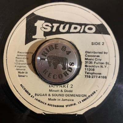 Sugar Minott, Sugar Minott, Sound Dimension - Oh Mr. DC / DC Part 2 picture 2