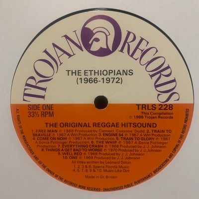 The Ethiopians - The Original Reggae Hitsound Of The Ethiopians (1966-1972) picture 4
