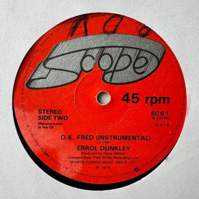 Errol Dunkley - O.K. Fred picture 2