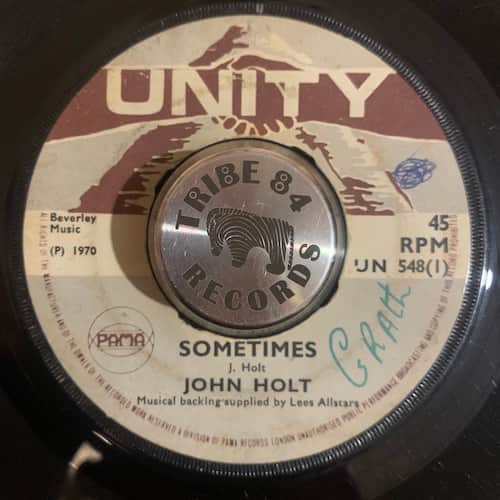 John Holt, The Bunny Lee Allstars – Sometimes