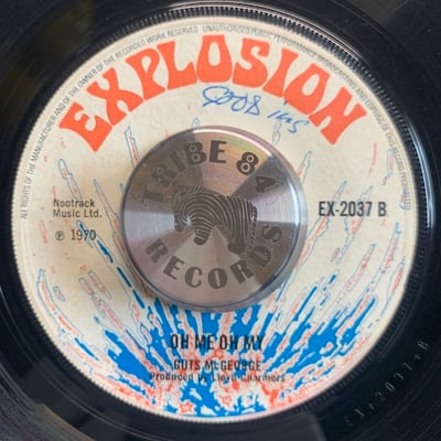 Guts McGeorge - Blue Moon / Oh Me Oh My picture 2