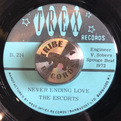 The Escorts - Never Ending Love / I Shall Be Released picture 3