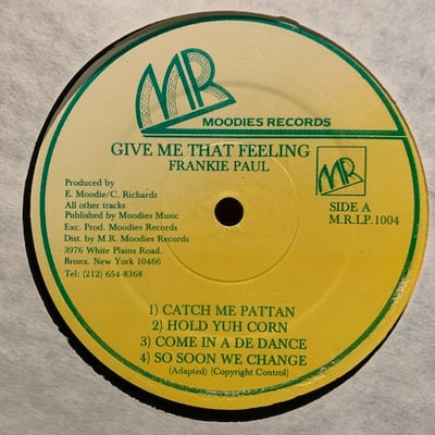 Frankie Paul - Give Me That Feeling picture 3