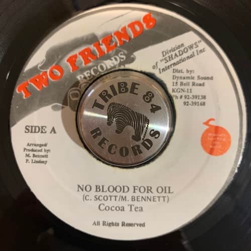 Cocoa Tea – No Blood For Oil
