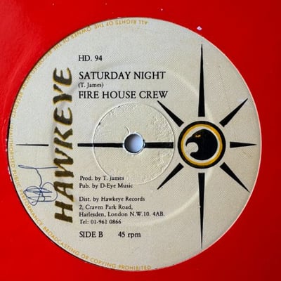 Cocoa Tea, Firehouse Crew - Up Tight / Saturday Night picture 2