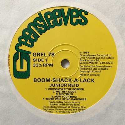 Junior Reid - Boom-Shack-A-Lack picture 3