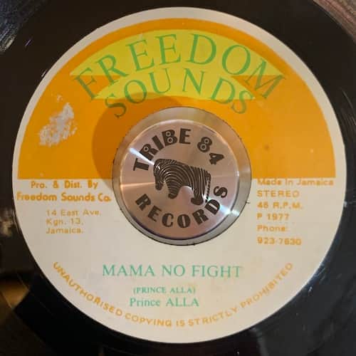Prince Alla – Mama No Fight