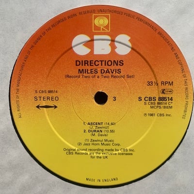 Miles Davis - Directions picture 4