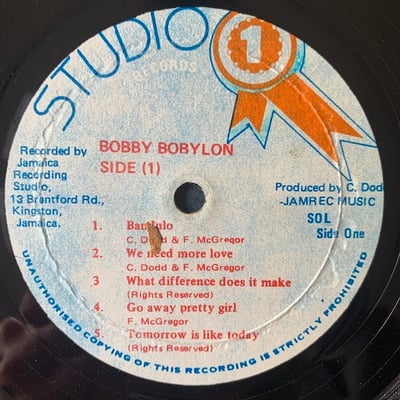 Freddie McGregor - Bobby Bobylon picture 2