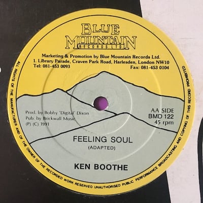 Sanchez, Ken Boothe - Who Cares / Feeling Soul picture 2