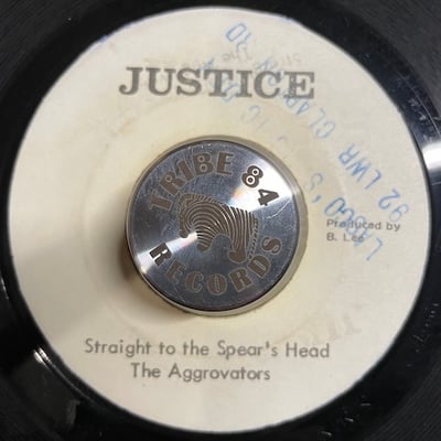 Johnny Clarke, The Aggrovators - Creation Rebel / Straight To The Spear's Head picture 2