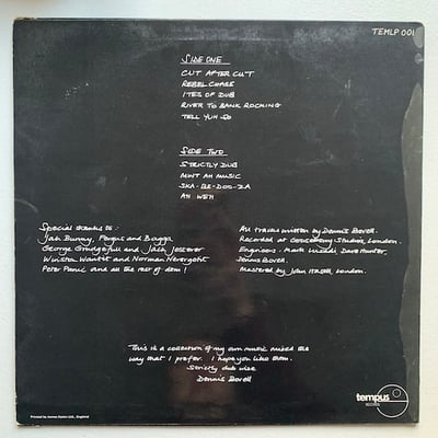 Blackbeard - Strictly Dub Wize picture 2