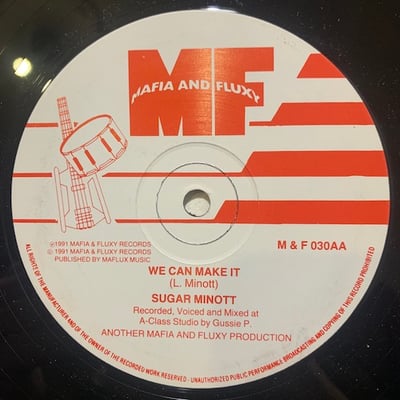 Sugar Minott - Let's Get Back / We Can Make It picture 2