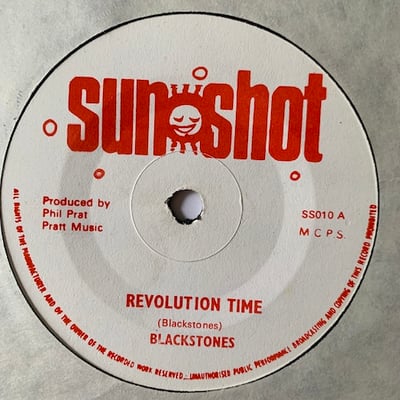The Blackstones, Sunshot Band - Revolution Time / Straight To Dip Chest picture 2