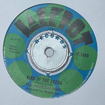Alton Ellis, The Aggrovators - Play It Cool / King Of The Zozas picture 2