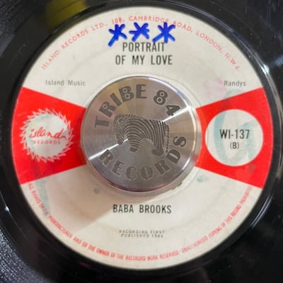 Stranger Cole, Baba Brooks - Goodbye / Portrait Of My Love picture 2