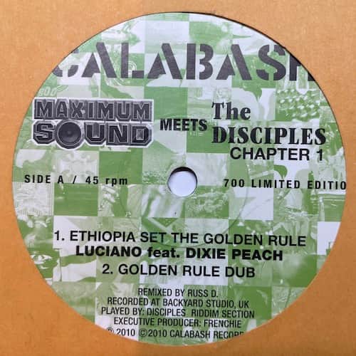 Luciano, Dixie Peach – Ethiopia Set The Golden Rule
