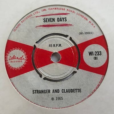 Baba Brooks, Stranger Cole, Claudelle Clarke - Independence Ska / Seven Days picture 2
