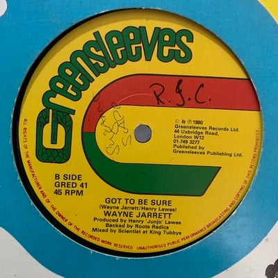 Wayne Jarrett, Silver Fox - Saturday Night Jamboree / Got To Be Sure picture 4