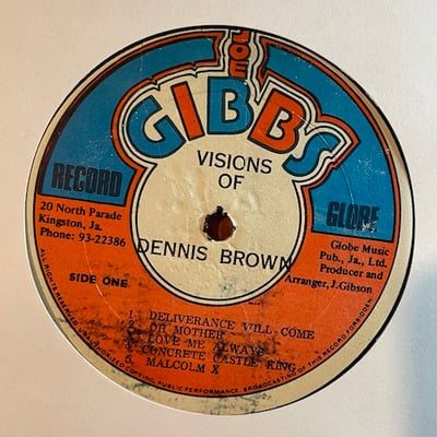 Dennis Brown - Visions Of Dennis Brown picture 3