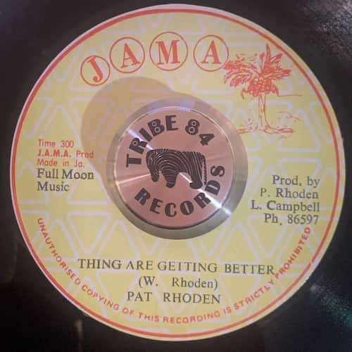 Pat Rhoden, Earth People – Thing Are Getting Better / Three O'clock Rock