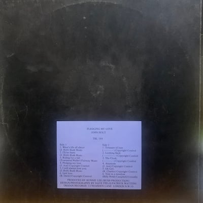 John Holt - Pledging My Love picture 2