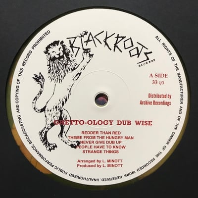 Black Roots Players - Ghetto-Ology Dubwise picture 2