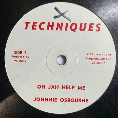 Frankie Paul, Johnny Osbourne - Strange Feeling / Oh Jah Help Me picture 2
