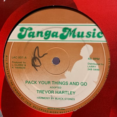 Trevor Hartley - Pack Your Things And Go picture 2