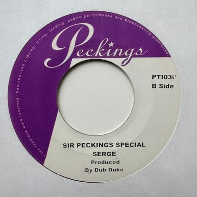 Natijah, Serge - Little Girl Jah See / Sir Peckings Special picture 2