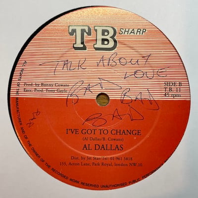 Thriller U, Al Dallas - Are You Really Ready For Love / I've Got To Change picture 2