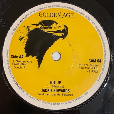 Jackie Edwards - African Language / Git Up picture 2