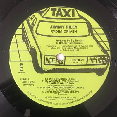 Jimmy Riley - Rydim Driven picture 3