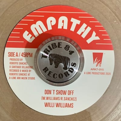 Willi Williams, Lone Ark Riddim Force - Don't Show Off / Messenger Dub picture 2