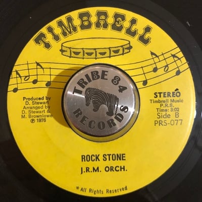 Winson Delano Stewart, J.R.M. Orchestra - Heart Of Stone / Rock Stone picture 2
