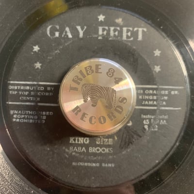 The Saints, The Baba Brooks Band - Brown Eyes / King Size picture 2