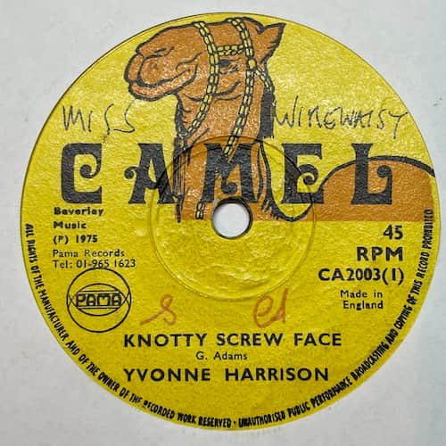 Yvonne Harrison, Underground Express – Knotty Screw Face / Face Dub