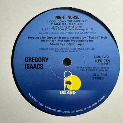 Gregory Isaacs - Night Nurse picture 2