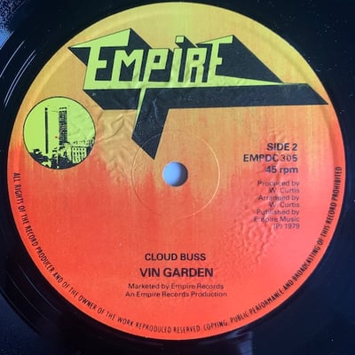 Winston Curtis, Vin Gordon - Rain From The Sky / Cloud Buss picture 2