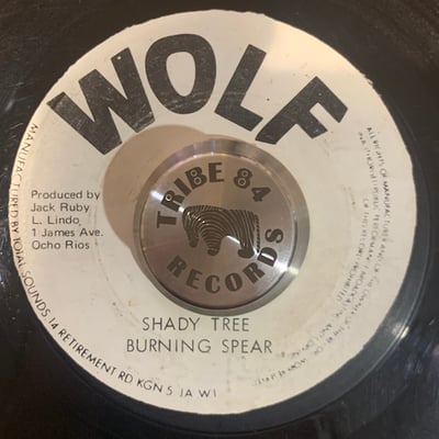 Burning Spear - Resting Place / Shady Tree picture 2