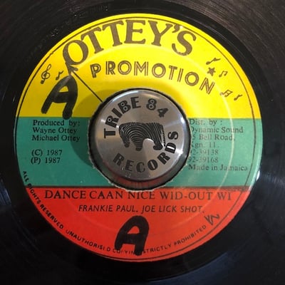 Frankie Paul, Joe Lickshot - Dance Caan Nice Wid-out Wipicture