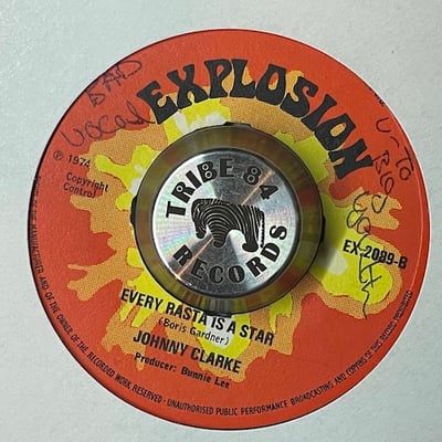 Johnny Clarke, Ronnie Davis - None Shall Escape The Judgement / Every Rasta Is A Star picture 2