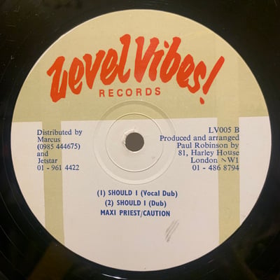 Caution, Maxi Priest - Should I (Put My Trust In You) picture 2